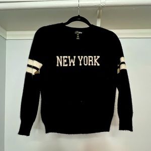 Aqua 100% Cashmere New York Sweater